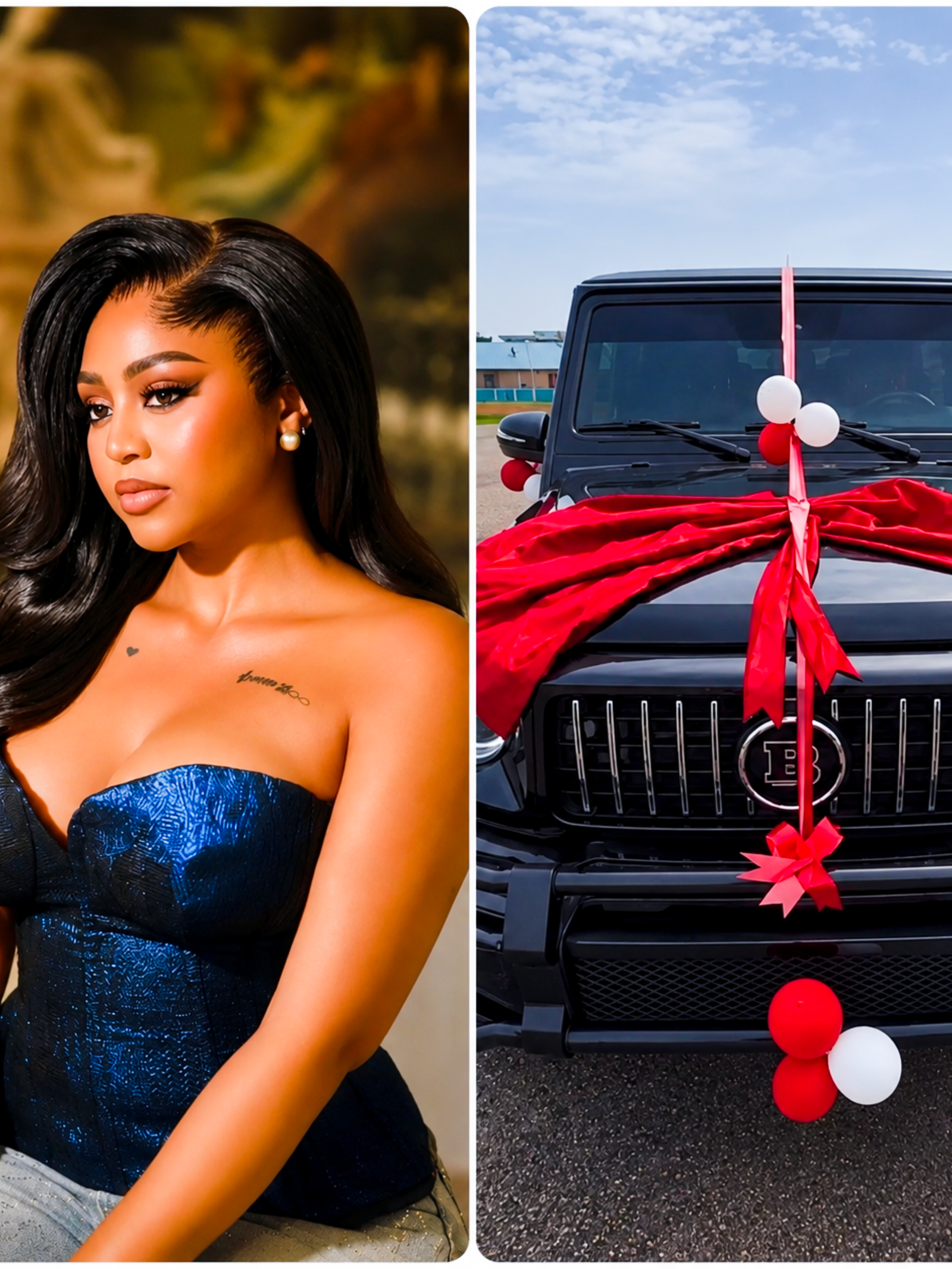 You are currently viewing Incroyable ! Regina Daniels reçoit une Mercedes G-Wagon de 200 000 $ d’un admirateur secret – La vérité derrière le cadeau mystérieux